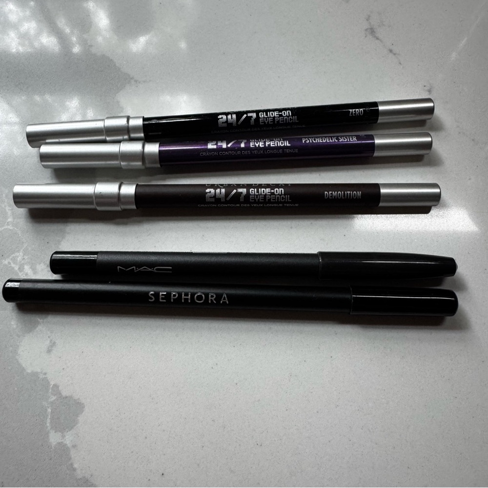 Urban Decay 24/7 Glide-On Eye Pencil Set - Zero, Demolition, Psychedelic Sister